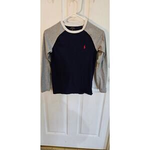 Polo Ralph Lauren Boys Long Sleeve Tee Size Med EUC 67
